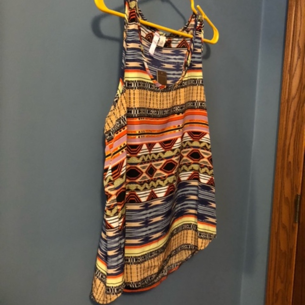 Fun print tank top